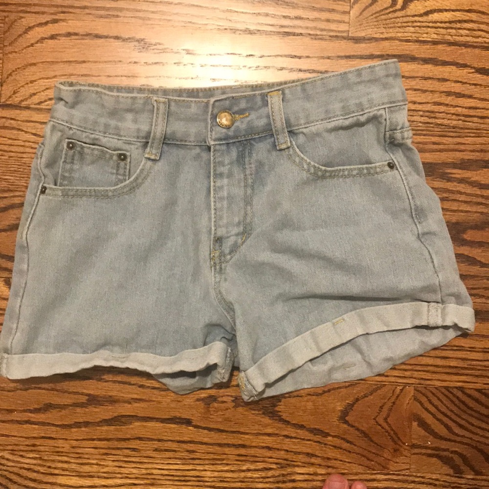 Jean shorts light wash